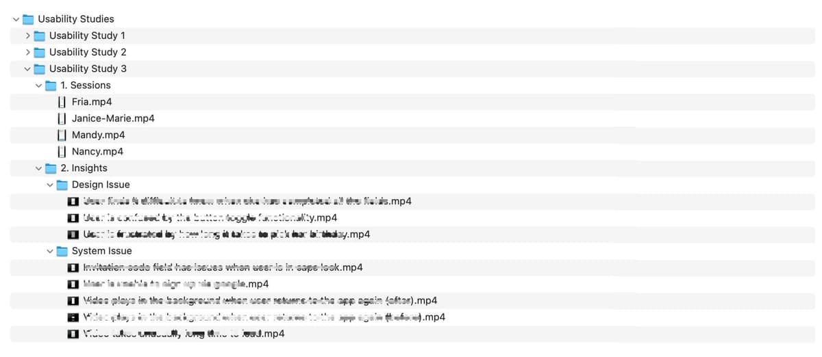 Usability Studies visualization